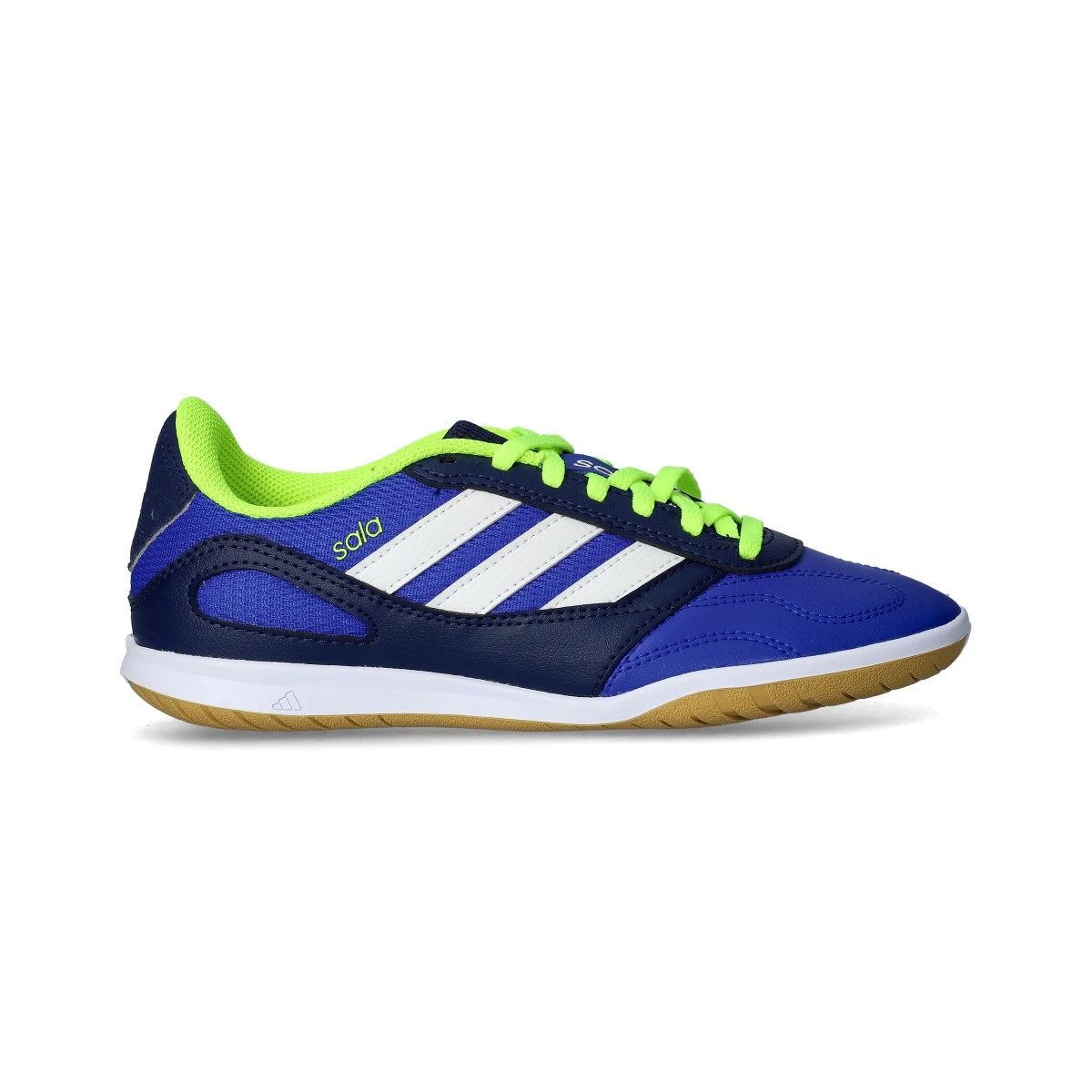 adidas - Futsal shoes Super Sala III Niño, Unisex, Lucid Blue-Ftwr White-Lucid Lemon, 30 EUR