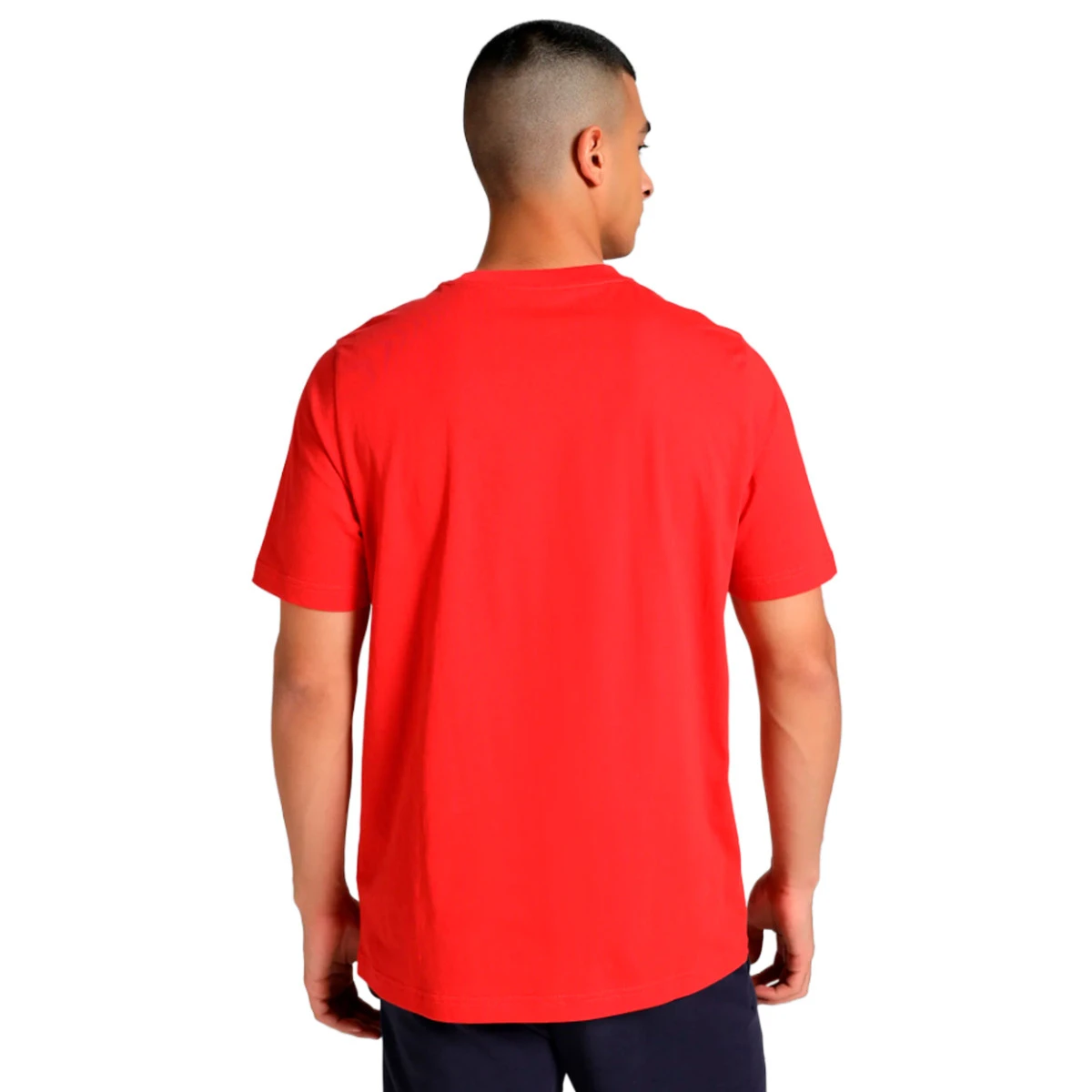 Puma - T-Shirt Essentials Small No. 1 Logo, Hombre, For All Time Red, M