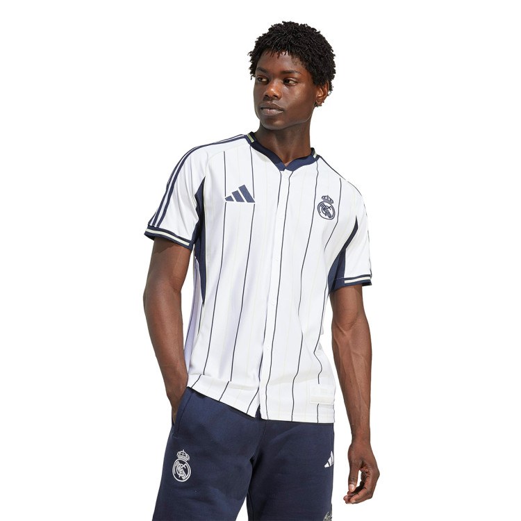 T-Shirt adidas Real Madrid 2025-2026 Fanswear White/Legend Ink