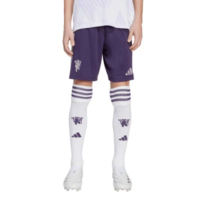 Kids Manchester United 2025-2026 Away Shorts