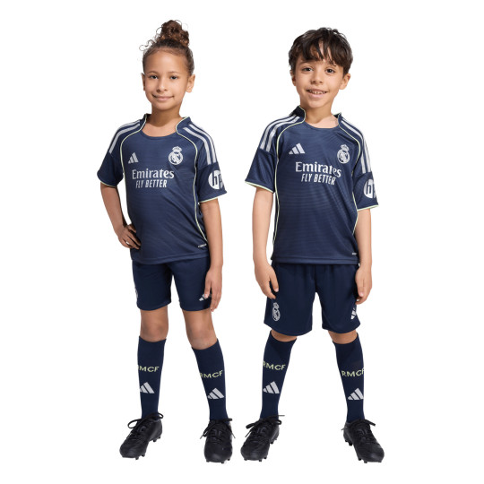 adidas Kids Real Madrid 2025-2026 Away Kit 