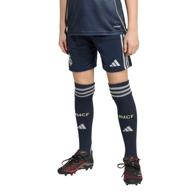 Kids Real Madrid 2025-2026 Away Shorts