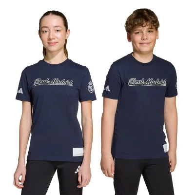 T-Shirt Real Madrid Fanswear 2025-2026 Criança