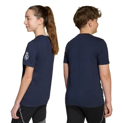 Kids Real Madrid 2025-2026 Fanswear T-Shirt