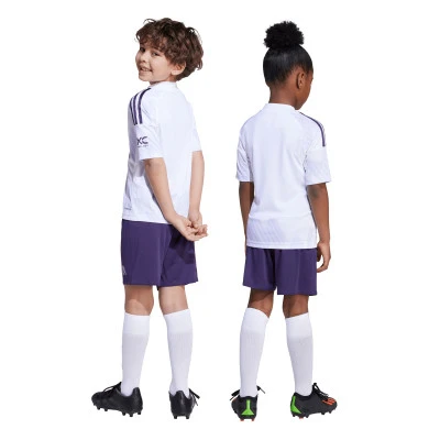 Kinder Manchester United 2025-2026 Auswärts Trikot