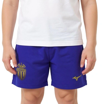 Pantalón corto AS Monaco Segunda Equipación 2025-2026 Niño