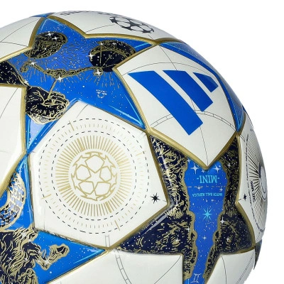 adidas UCL 25/26 League Stage Mini Ball White/Dark Blue/Multicolor/Gold Metallic — foto 4