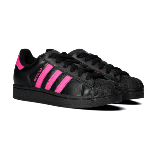 Trainers adidas Superstar II Mujer Core Black-Semi Lucid Fuchsia-Core Black  - Ftbol Emotion