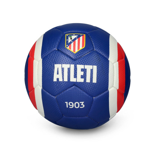 Ballon Atletico Madrid 1903 – Officiel, Rouge/blanc, Taille 5, Matériau Résistant, Collection Ou Jeu