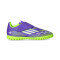 adidas Kids F50 Club Turf Hook and Loop Football Boots