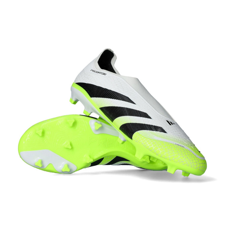 Football Boots adidas Predator League LL FG/MG White-Core Black