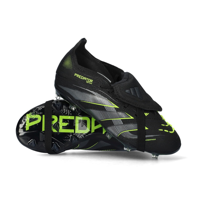 Football Boots adidas Kids Predator Elite FT FG Core Black-Iron
