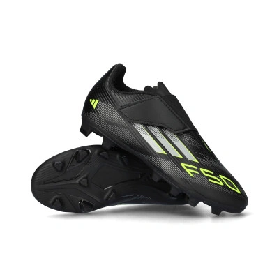 Kids F50 Club Hook and Loop FG/MG Football Boots