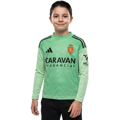 Real Zaragoza Auswärts Torwart 2025-2026 Kinder T-Shirt