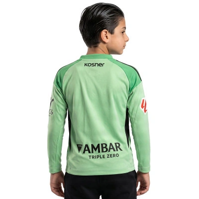 Real Zaragoza Auswärts Torwart 2025-2026 Kinder T-Shirt
