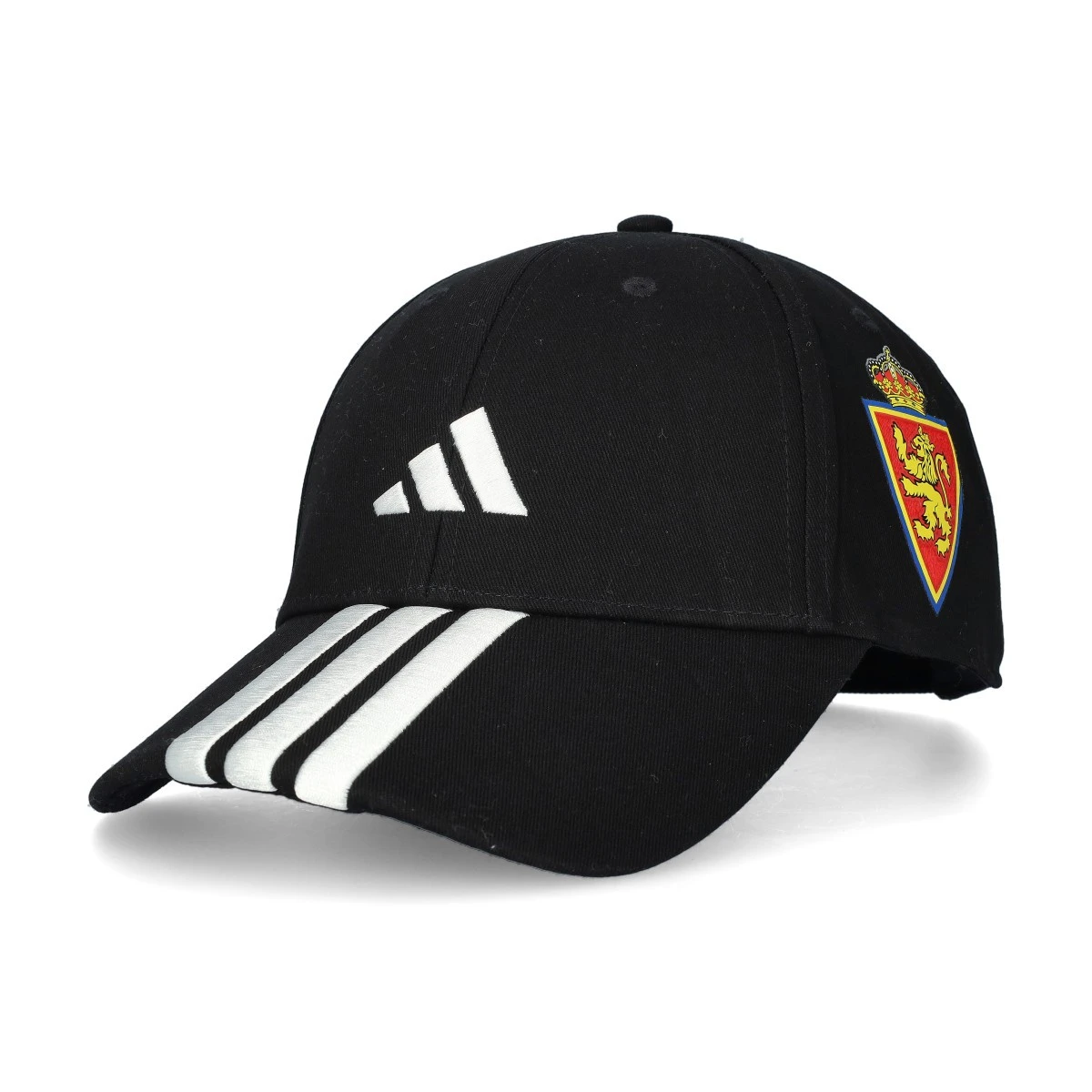 adidas - Casquette Real Zaragoza 3 Stripes, Unisex, Black-White, OSFY