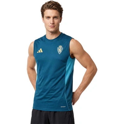 Real Zaragoza 25-26 Training Player Sleeveless T-Shirt