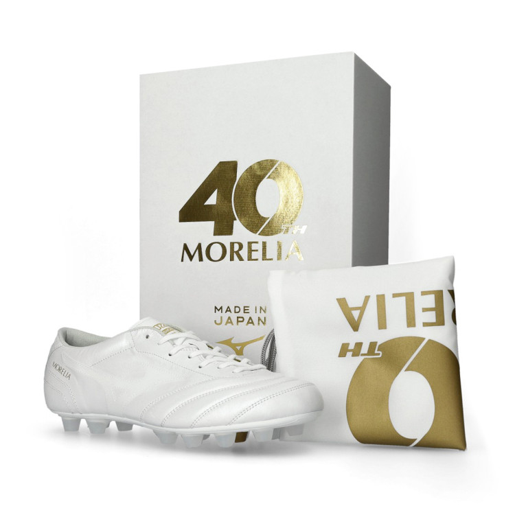 Football Boots Mizuno Morelia UL Japan 40Th White - Fútbol