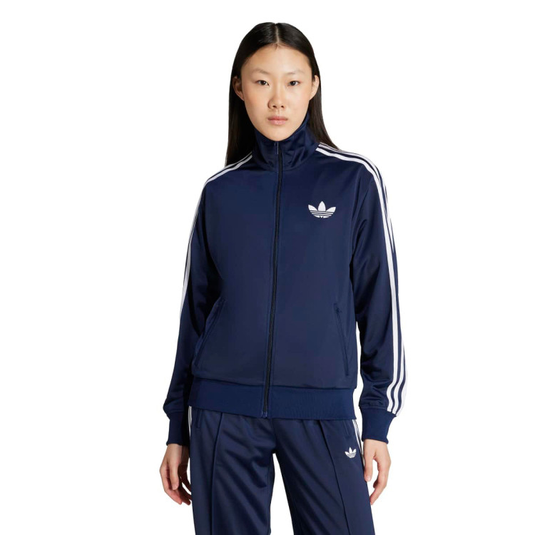 Jacket adidas Firebird Mujer Night Indigo-White Fútbol Emotion