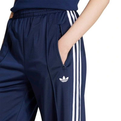 adidas Women's Adicolor Classic Firebird Loose Track Tracksuit Bottoms Night Indigo/White — photo 3