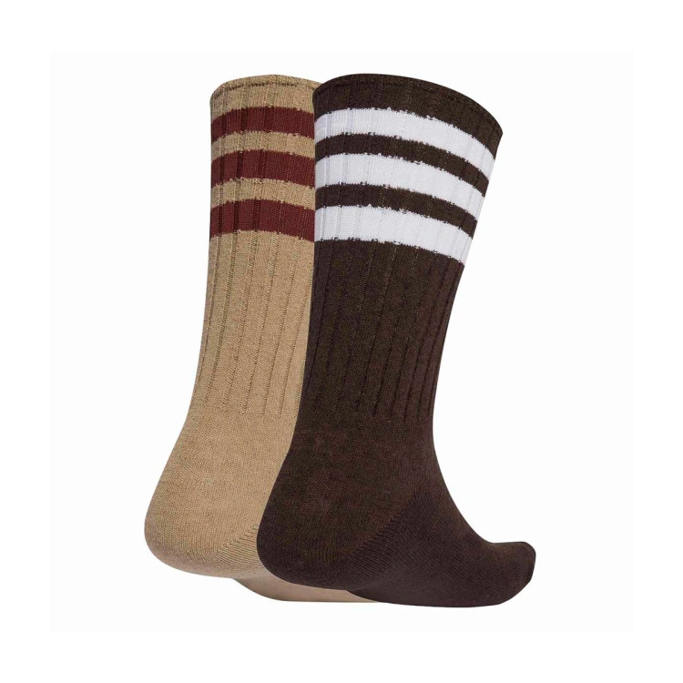 calcetines-adidas-clasicos-ribbed-2-pares-trace-khaki-dark-brown-1