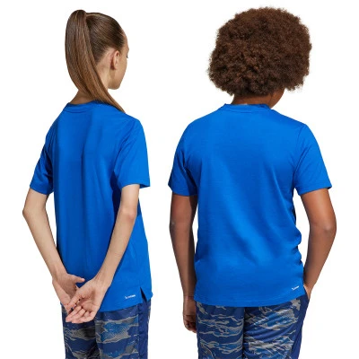 Camiseta Training Essentials Camo-Print Adolescentes