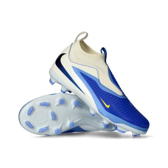 Football Boots Nike Kids Phantom 6 High Academy FG Racer Blue-Dk