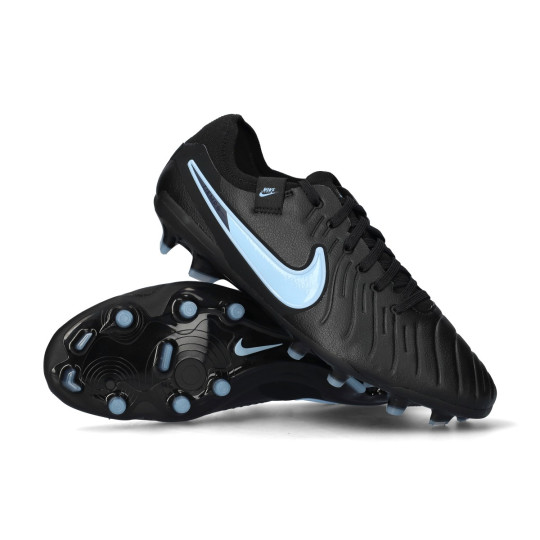 Football Boots Nike Tiempo Legend 10 Pro FG Black-Black - Fútbol