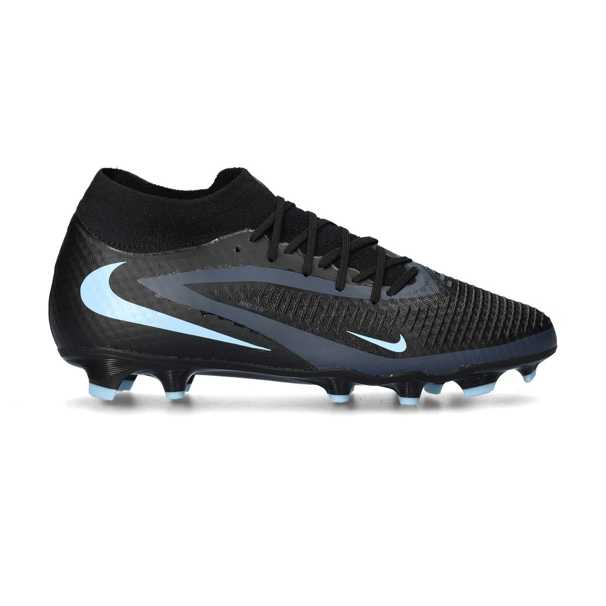 Manchester City FC Phantom Soccer Ball Size 5 | Official License | Black Leather