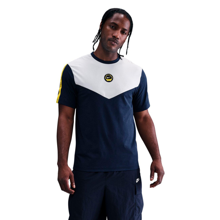 navy nike dri fit t shirt