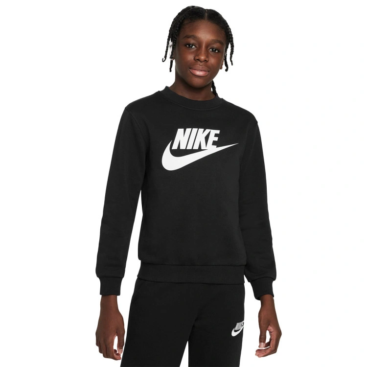 sudadera-nike-sportswear-club-fleece-crew-hbr-nino-black-white-2
