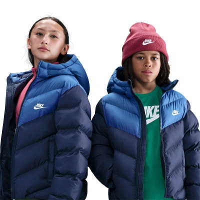 Cazadora Sportswear Puffer Colorblock Niño