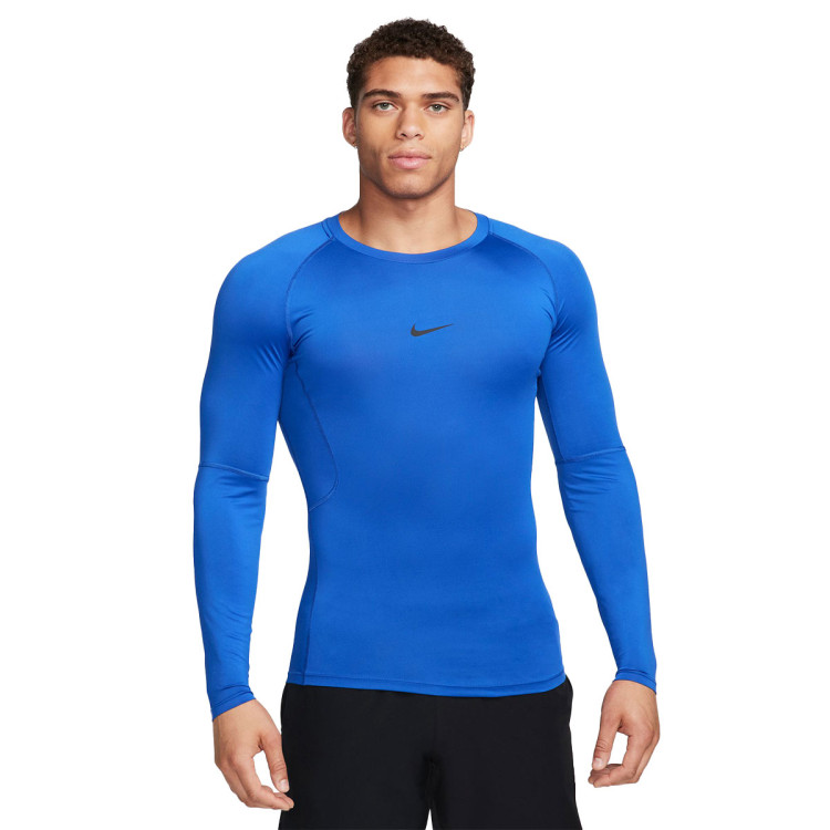 T-Shirt Nike Pro Dri-FIT Game Royal-Black - Fútbol Emotion