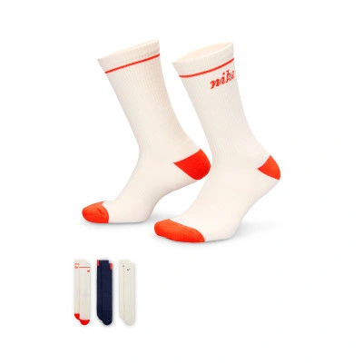 Meias Everyday Cushioned Cre(3 Pares) 144 Mujer