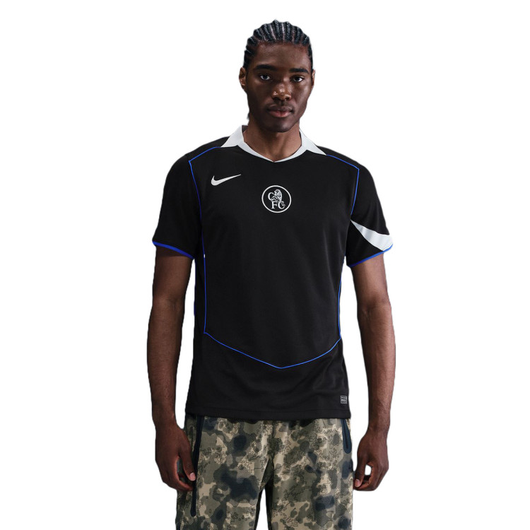 Chelsea FC Nike シャツ 黒 Chelsea FC Nike Dri-Fit Pre Match Soccer Top; Youth XL Black