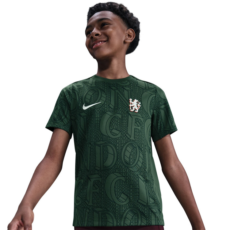 Jersey Nike Kids Chelsea Fc 2025-2026 Pre-Match Galactic Jade