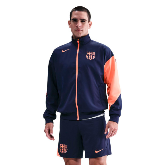 Jacket Nike Fc Barcelona 2025-2026 Pre-Match Midnight Navy-Bright