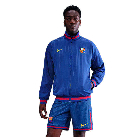 Jacket Nike Fc Barcelona 2025-2026 Pre-Match Deep Royal Blue-Noble