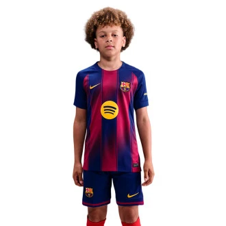 Camiseta FC Barcelona Primera Equipación 2025-2026 Niño Deep Royal Blue