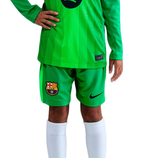 【希少】ASローマ Nike ゴールキーパー ショーツ ネオングリーン Lサイズ Shorts Nike Kids Fc Barcelona 2025-2026 Goalkeeper Home Lucky