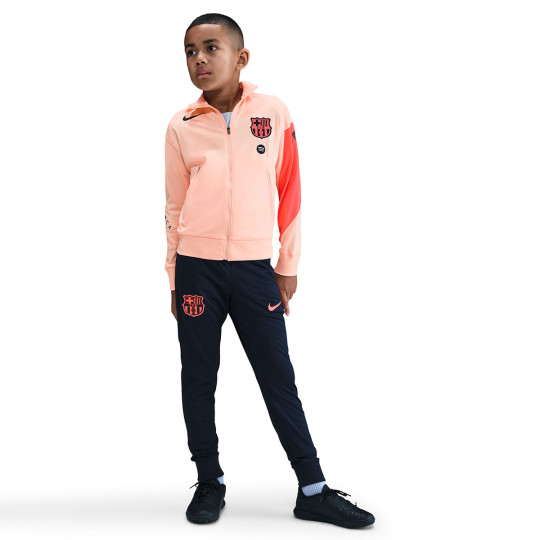 FC Barcelona サッカーウェア Nike上下セットジュニアLサイズ Tracksuit Nike Kids FC Barcelona 2025-2026 Training Crimson Tint