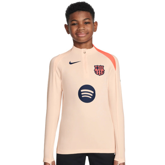 Nike FC Barcelona 長袖ジャージ UNHCR Sweatshirt Nike FC Barcelona Training 2025-2026 Niño Crimson