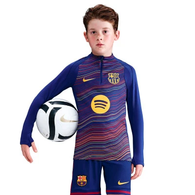 Sudadera Fc Barcelona Pre-Match 2025-2026 Niño