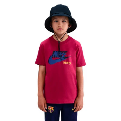 Playera Fc Barcelona Fanswear 2025-2026 Niño