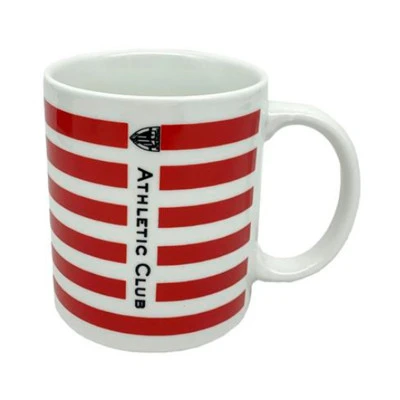 Caneca Caneca Cerâmica Com Risca e Emblema Athletic Bilbao