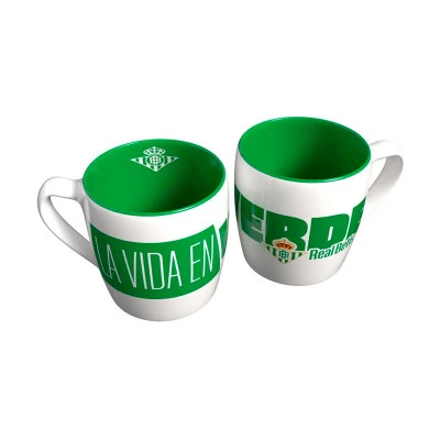 Caneca Bicolor Real Betis Balompié