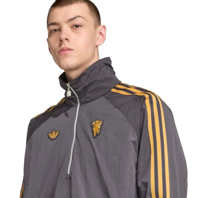 adidas Chaqueta Manchester United Terrace Icons Half-Zip — foto 3