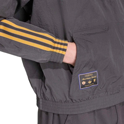 adidas Chaqueta Manchester United Terrace Icons Half-Zip — foto 4
