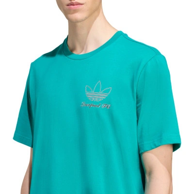 adidas Liverpool FC Terrace Icons Graphic Tee Sea Green — foto 3