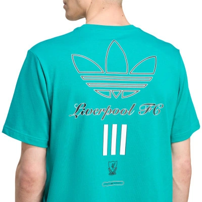 adidas Liverpool FC Terrace Icons Graphic Tee Sea Green — foto 4